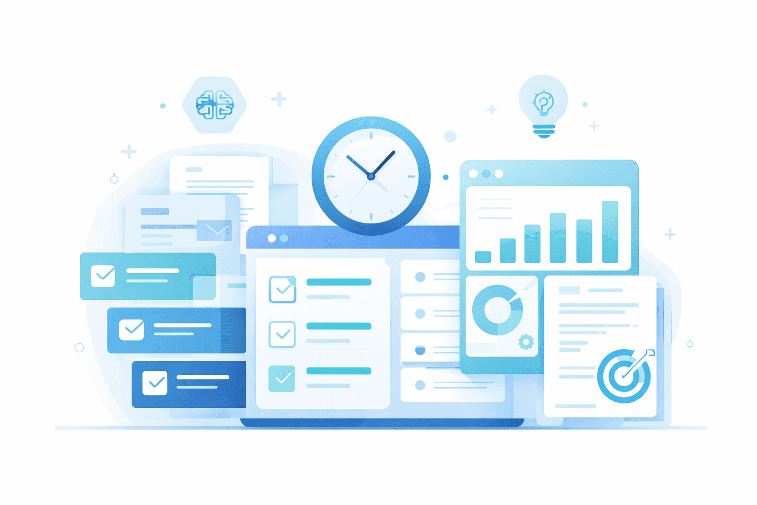 AI productivity tools helping save time in daily work